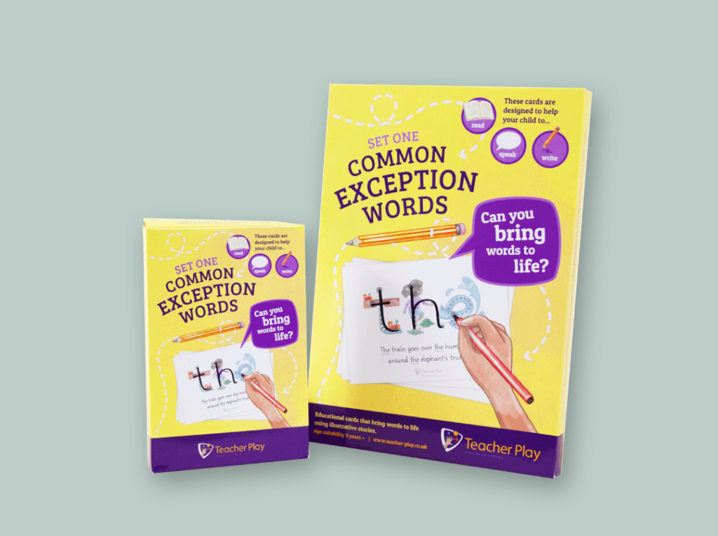 Common Exception Cards: Set 1 | TeacherPlay